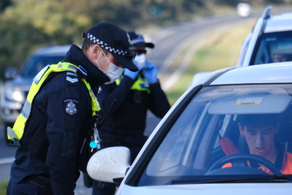 Victoria and South Australian are heading into a new round of tightened restrictions. Picture: Luis Ascui/AAP