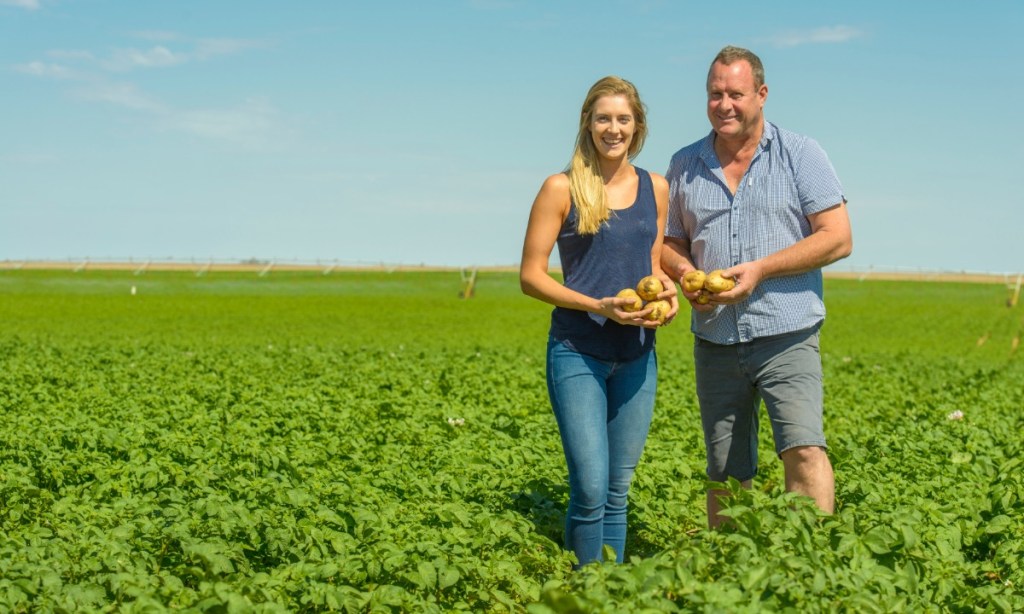 Father and daughter team Mark and Renee Pye have announced a $35 million potato plant at Parilla.
