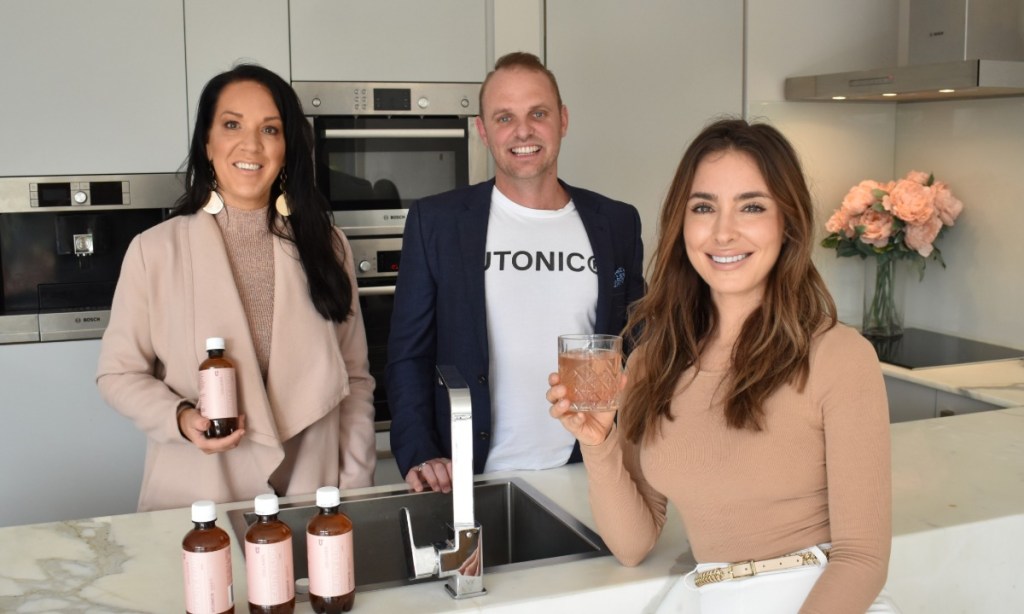 Vani-T CEO Tania Walsh, Utonic CEO Michael Brinkley and Vani-T business development manager Dani Kondrat.