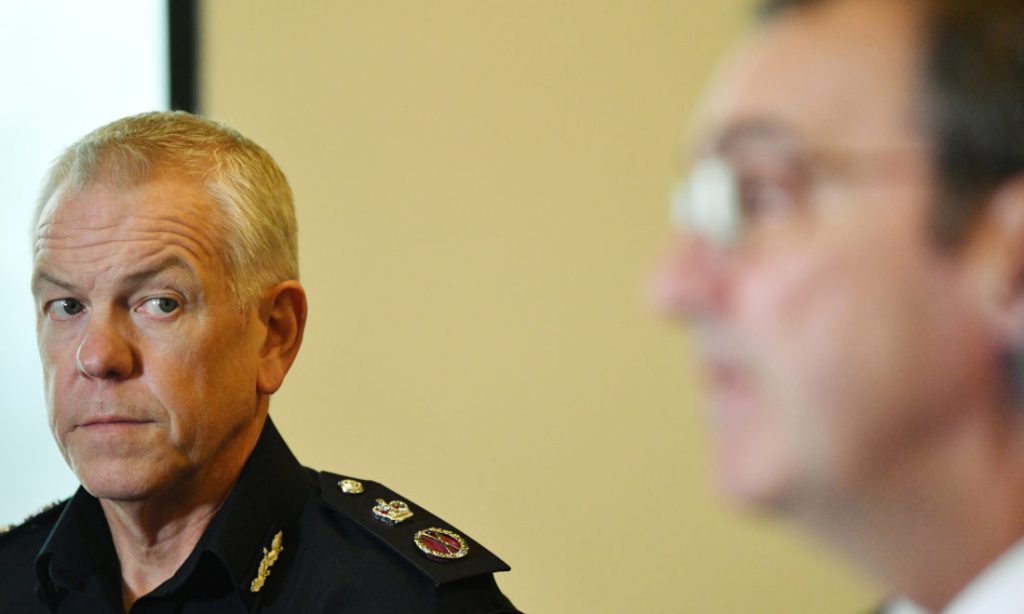 South Australian Police Commissioner Grant Stevens has announced a lifting of travel restrictions on New Zealanders coming into the state. Picture: David Mariuz