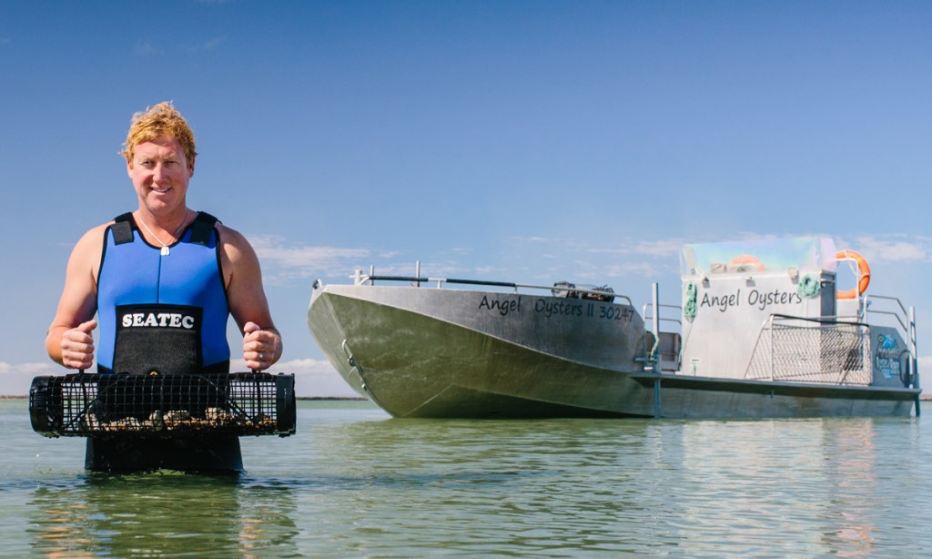 Angel Seafoods CEO and founder Zac Halman. Picture: Robert Lang