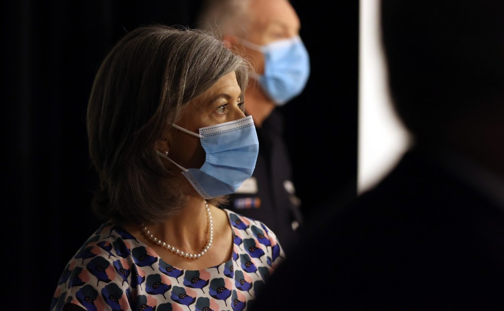 Chief Public Health Officer Nicola Spurrier. Photo: Tony Lewis/InDaily