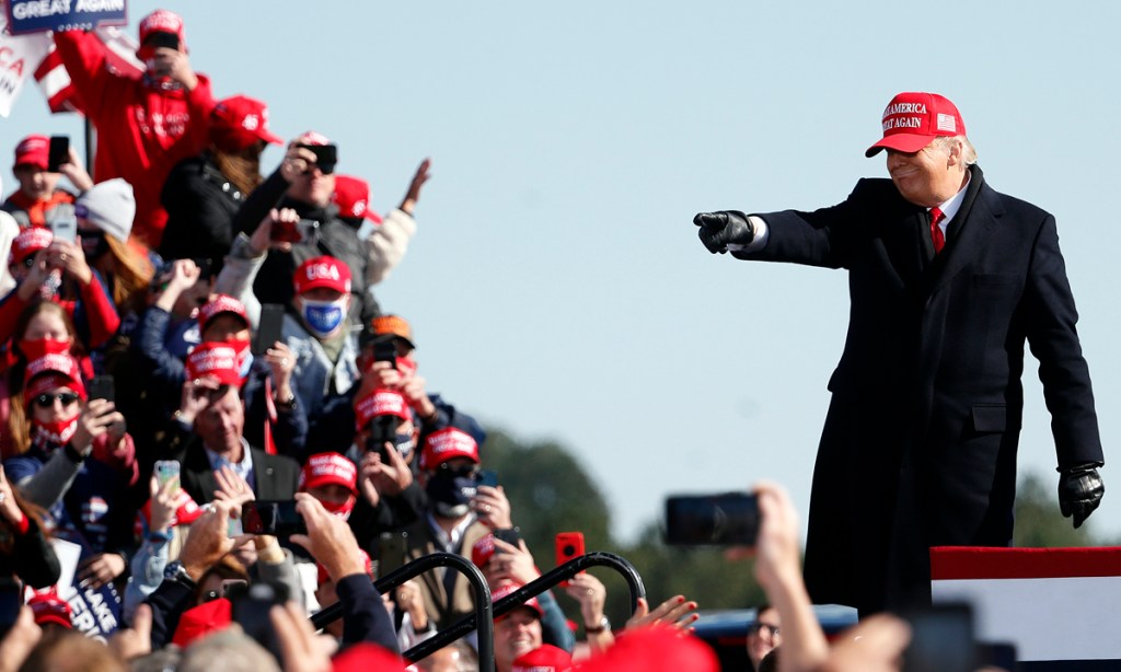 Thumbnail for Trump, Biden trade blows as campaign enters final day
