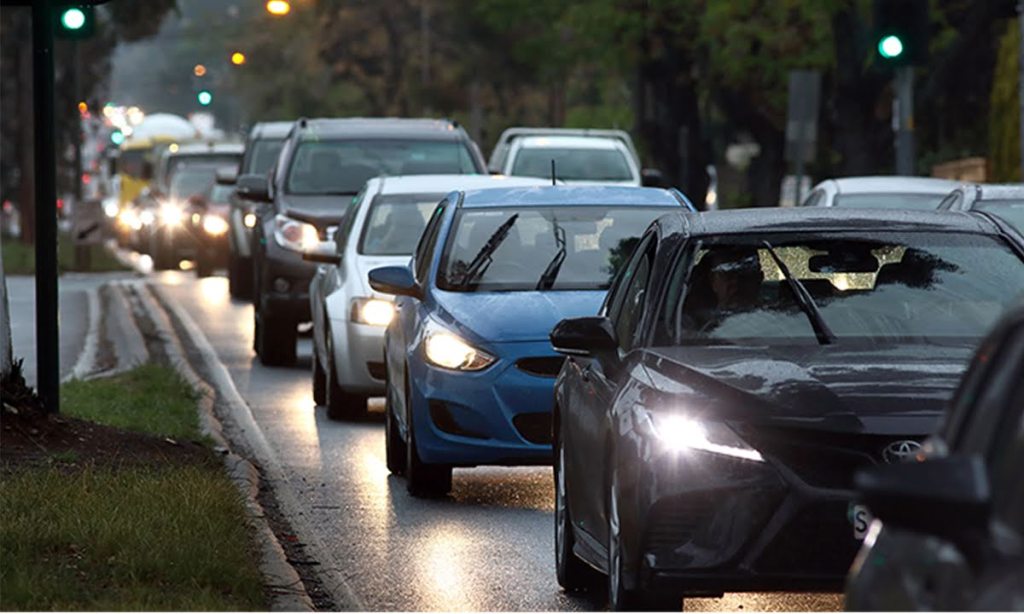 Adelaide traffic congestion. Photo: Tony Lewis/InDaily