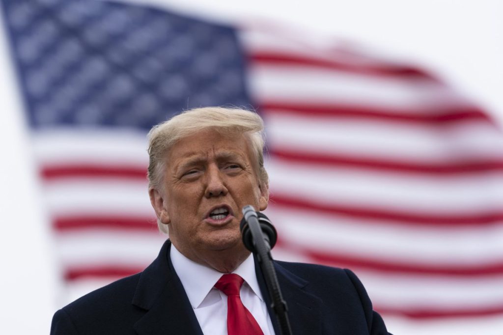 Thumbnail for Trump says he’ll release report on election ‘fraud’ after latest charges