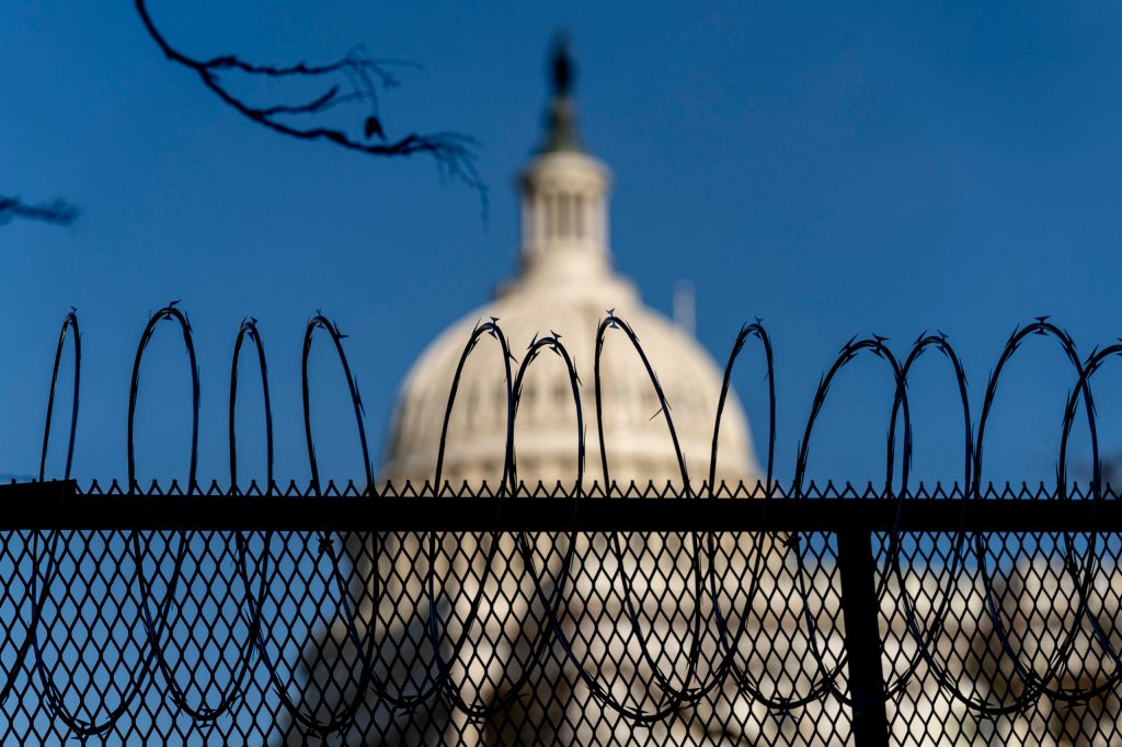 Thumbnail for Security alert amid violence fears for Biden swearing-in
