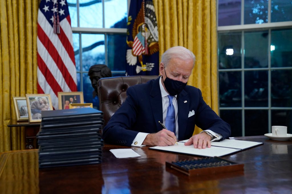 Thumbnail for ‘Much to repair’: Biden begins reversing Trump agenda after historic inauguration day