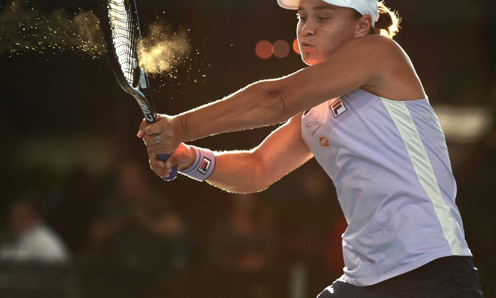 Thumbnail for Barty crashes out of Adelaide International