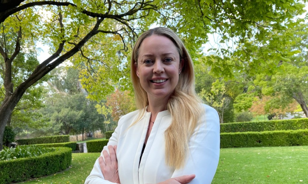 Peregrine Corporation Head of Marketing Andrea Ingham has joined InDaily's 40 Under 40 judging panel. Image supplied.