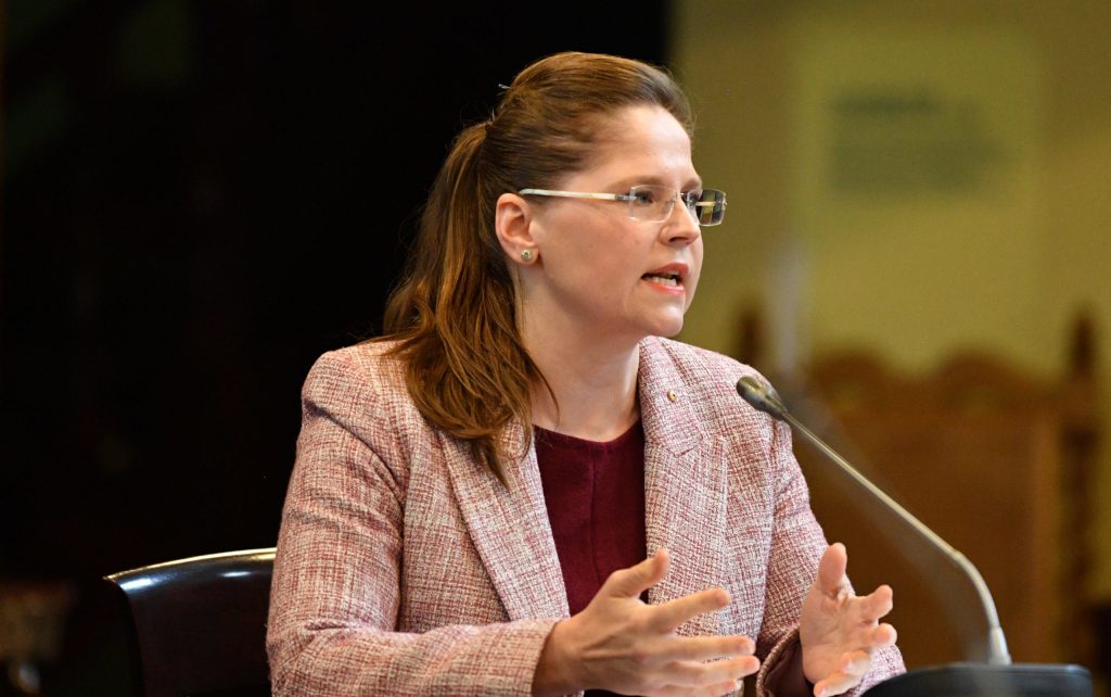 Nurses union boss Elizabeth Dabars. Photo: David Mariuz / AAP