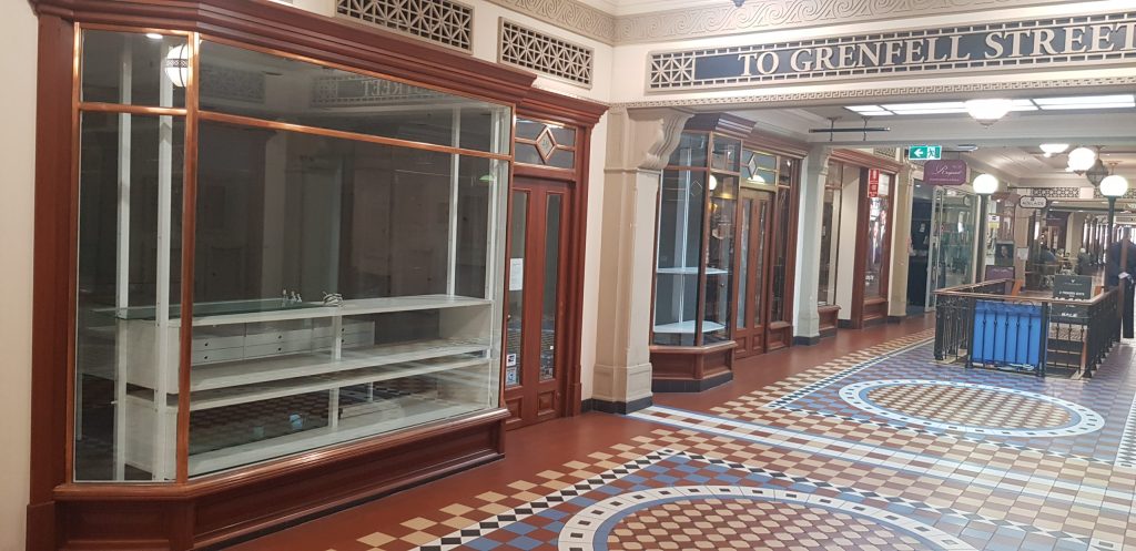 Thumbnail for Empty shopfronts diminish Adelaide’s once bustling heritage arcade