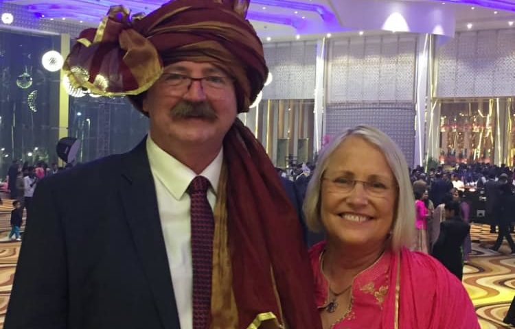 Greg and Annabel Digance, in a photo posted on the former's Facebook page.