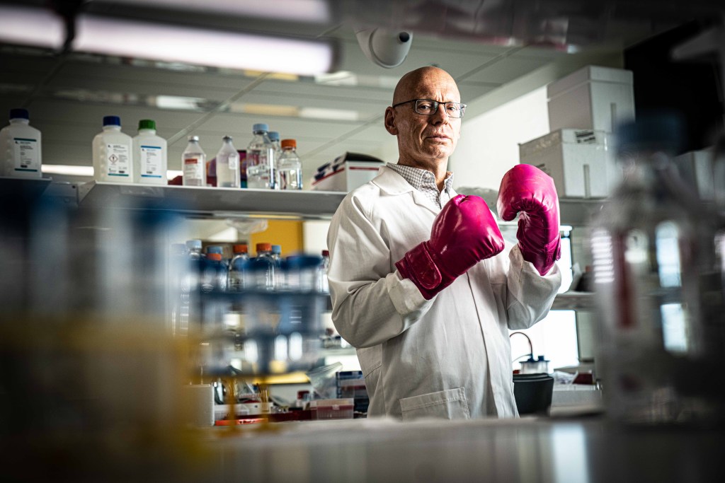 Thumbnail for Professor Clive Prestidge is fighting cancer for all of us – in more ways than one