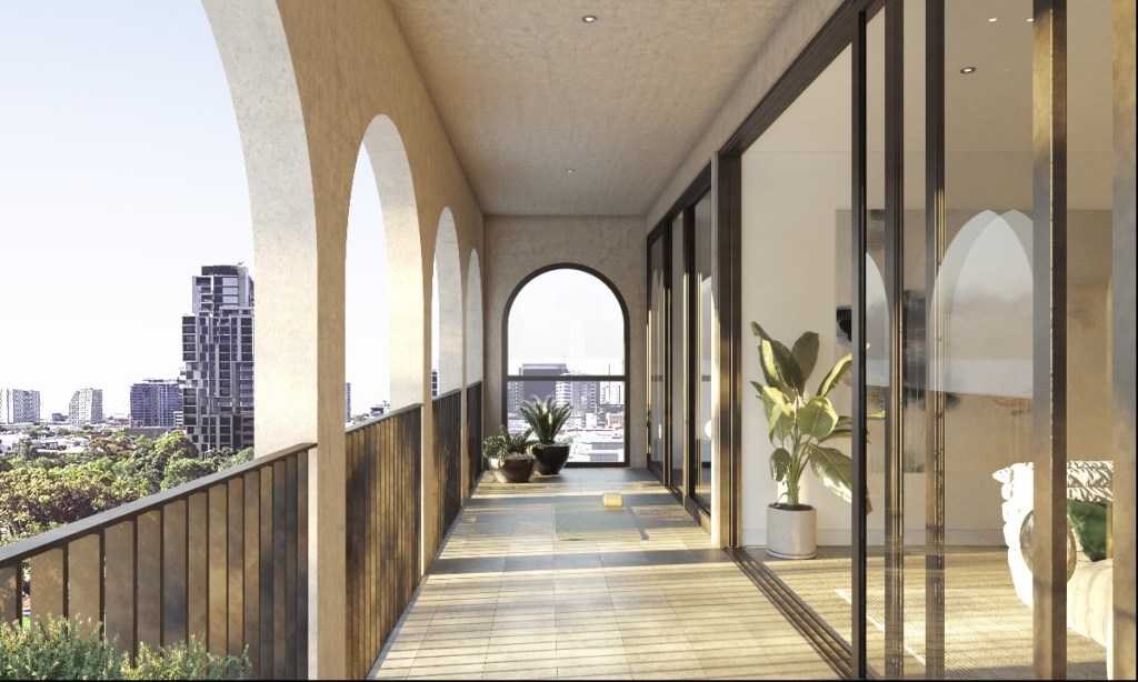 58 IPARRITYI, the latest edition to the southwest corner of Adelaide, goes on sale today.