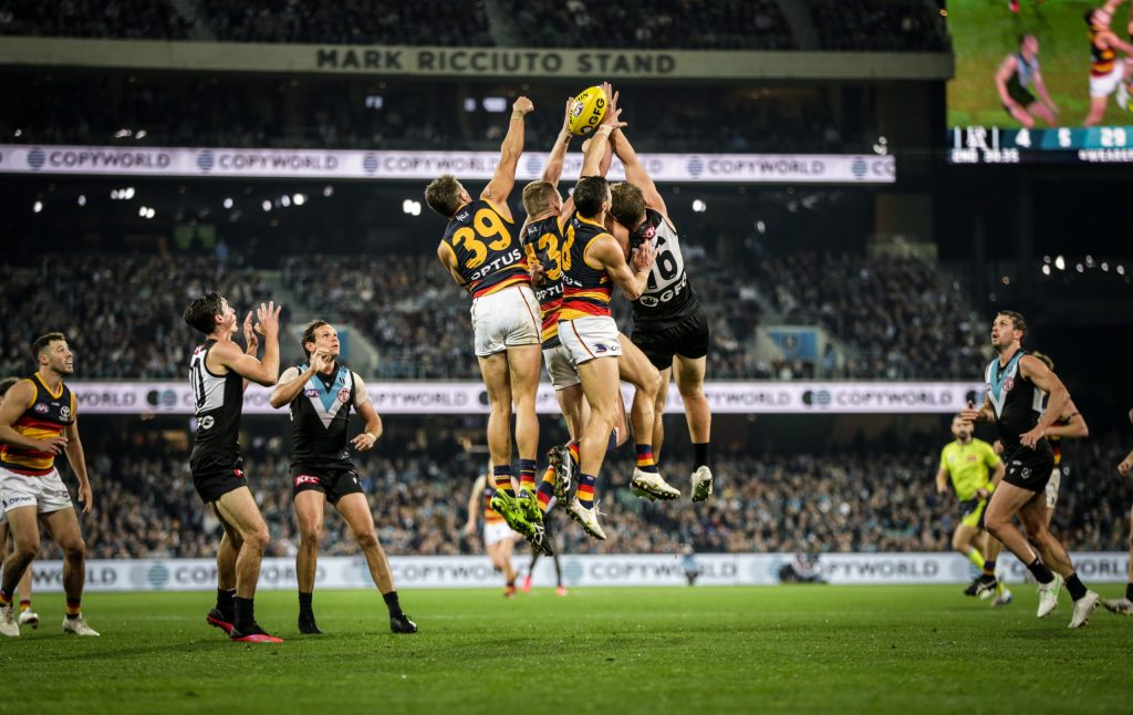 Thumbnail for Port and Crows battle off-field for Number One bragging rights