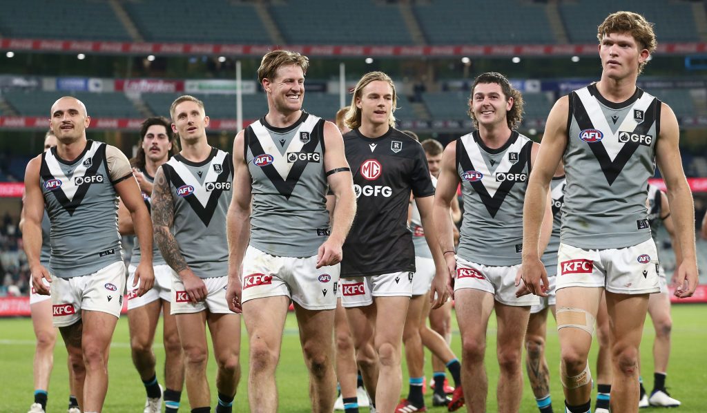 Thumbnail for Port fans, players told to isolate over MCG Covid case