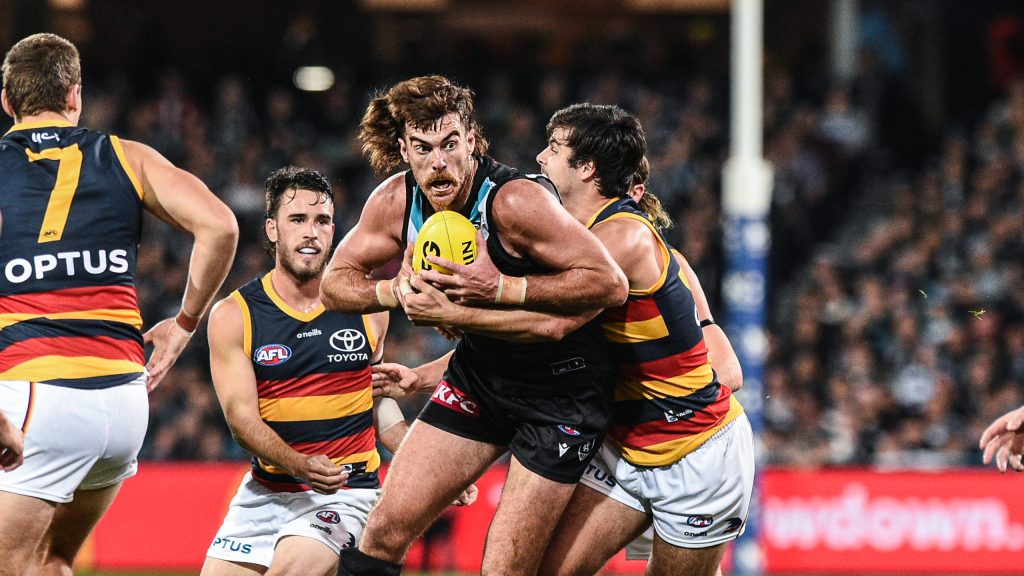Thumbnail for Port won’t challenge Lycett’s four game ban for Showdown tackle