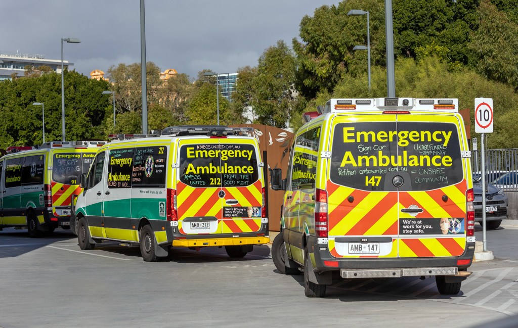 Thumbnail for COVID cases, ambulance ramping continue to increase in SA