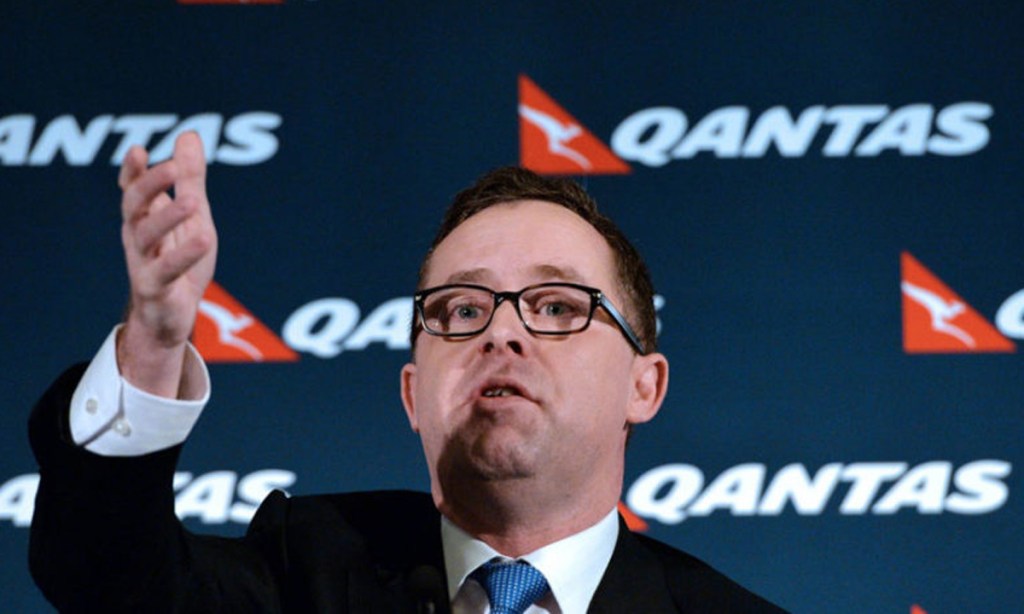 Qantas CEO Alan Joyce has announced the airline will establish a new base at Adelaide Airport.