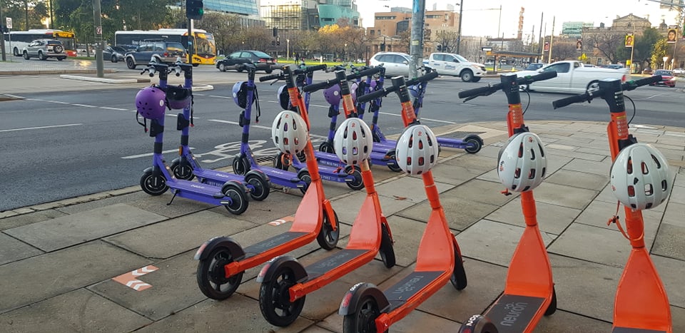 Thumbnail for E-scooter companies riding rapid Adelaide growth