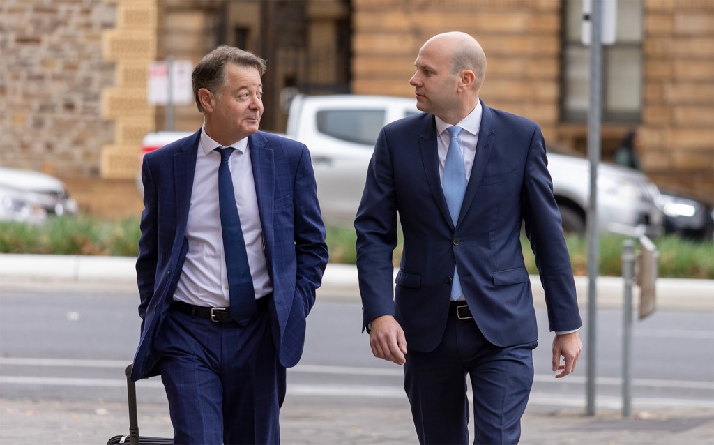 Thumbnail for Duluk ‘poured ice down my dress, whacked my bottom’, Bonaros tells court