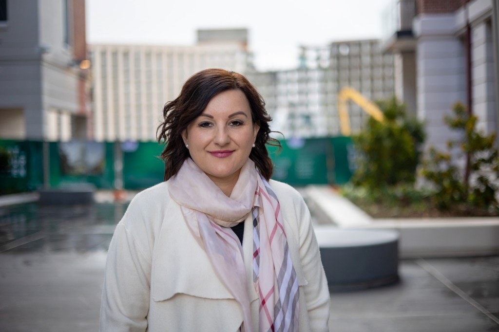 Georgina Vasilevski returns to Lot Fourteen  for the first time since being stood down in 2018. Photo: Tony Lewis / InDaily