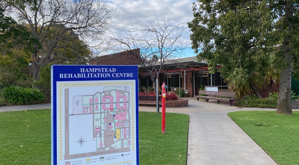 Hampstead Rehabilitation Centre. Photo: Tony Lewis/InDaily