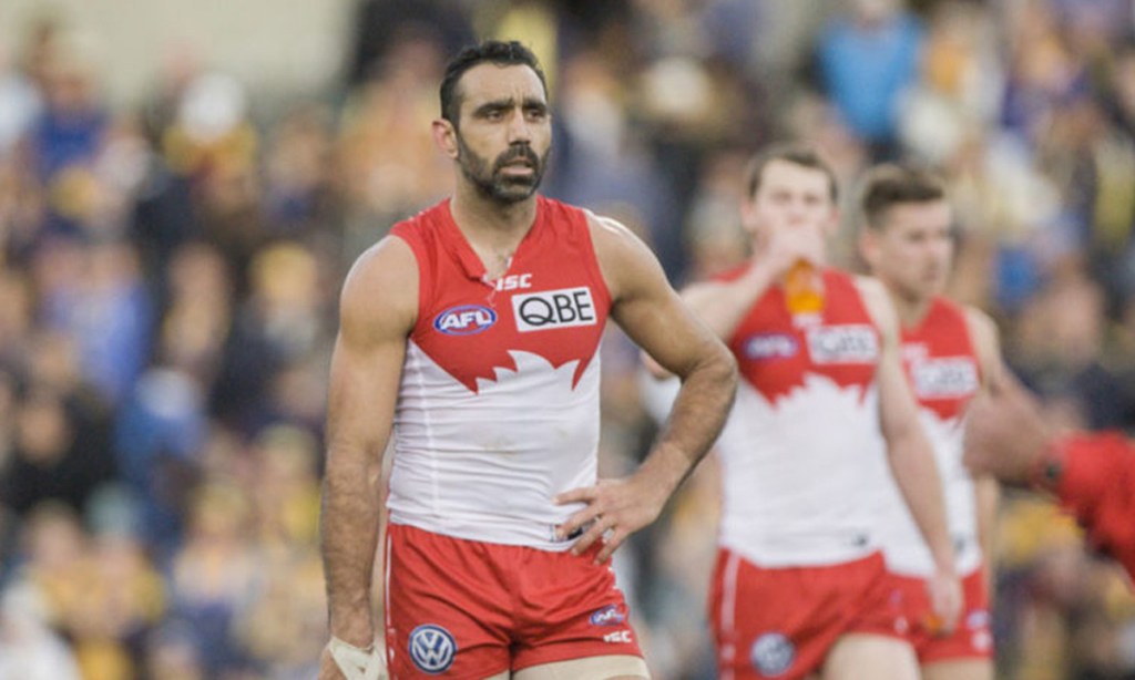 Adam Goodes has rejected an offer to be inducted into the Australian Football Hall of Fame.