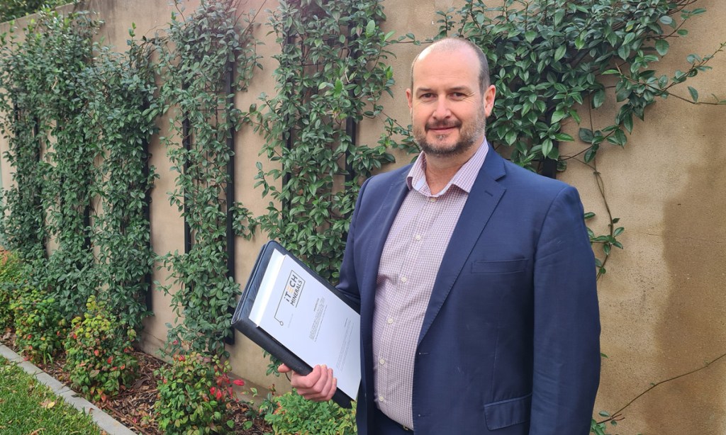 iTech Minerals managing director Mike Schwarz plans to list the Adelaide-based mining company on the ASX in the coming months. Picture: Andrew Spence