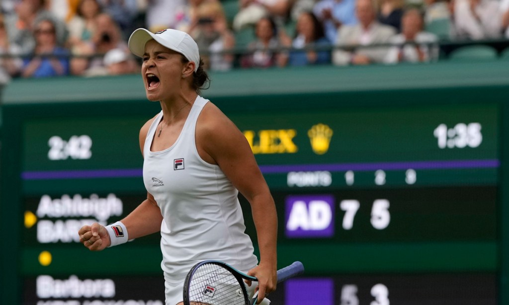 Thumbnail for Barty into Wimbledon final