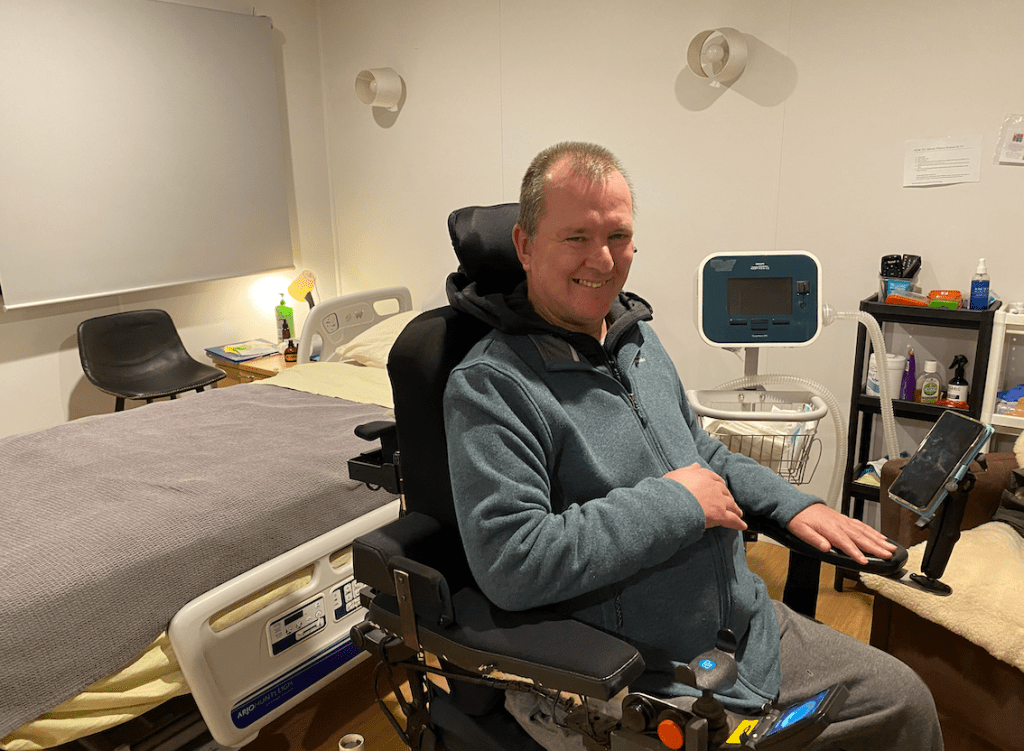 KI farmer Steven Childs has not lost his smile even while battling a series of life-changing setbacks, which earned him the People's Choice Award in the 2021 Regional Showcase. Photo: Sabrina Davis.