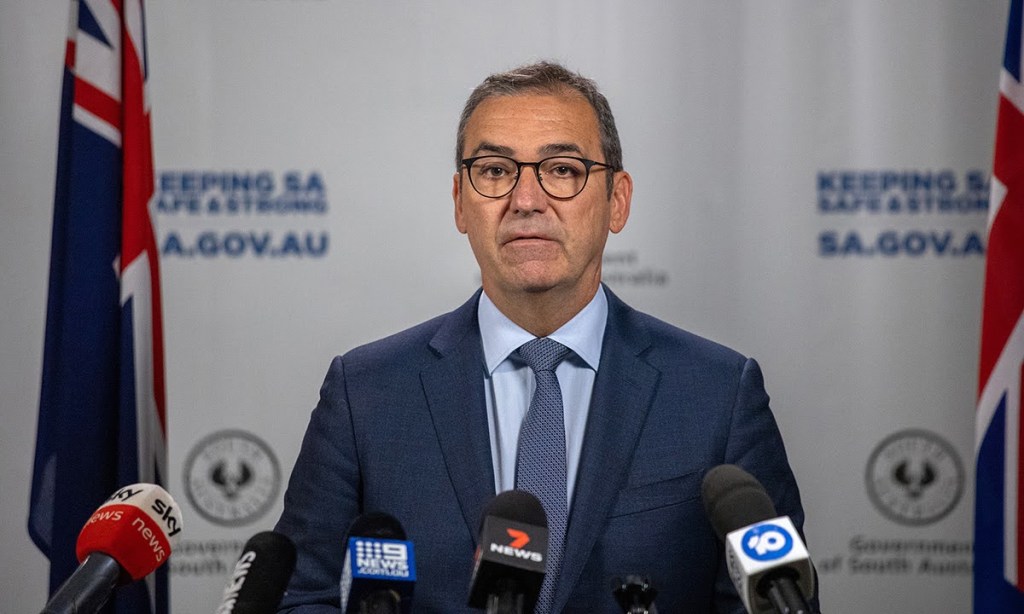 Premier Steven Marshall. Photo: Tony Lewis/InDaily 