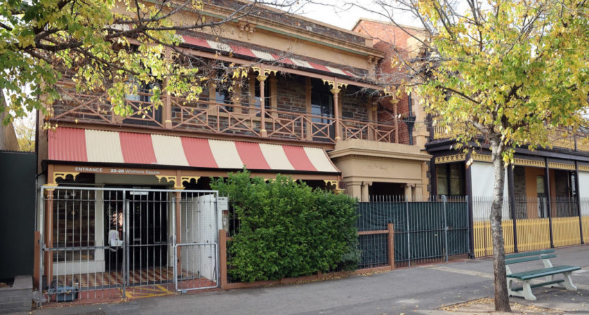Vinnies crisis shelter in Whitmore Square (Photo: Tony Lewis/InDaily)