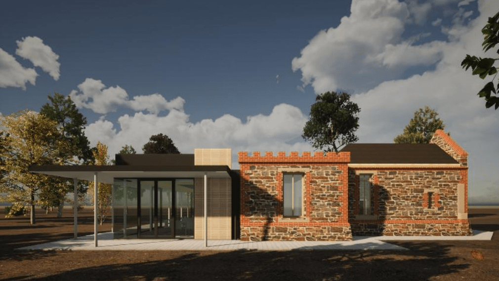 Thumbnail for Modern new look for historic Urrbrae gatehouse
