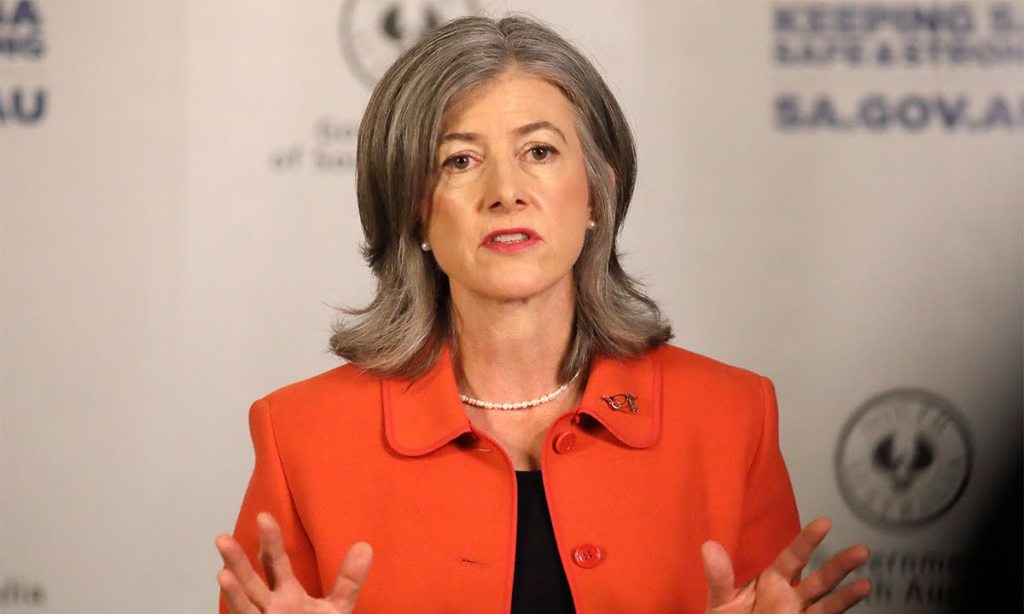 Chief public health officer Professor Nicola Spurrier. Photo: Tony Lewis/InDaily