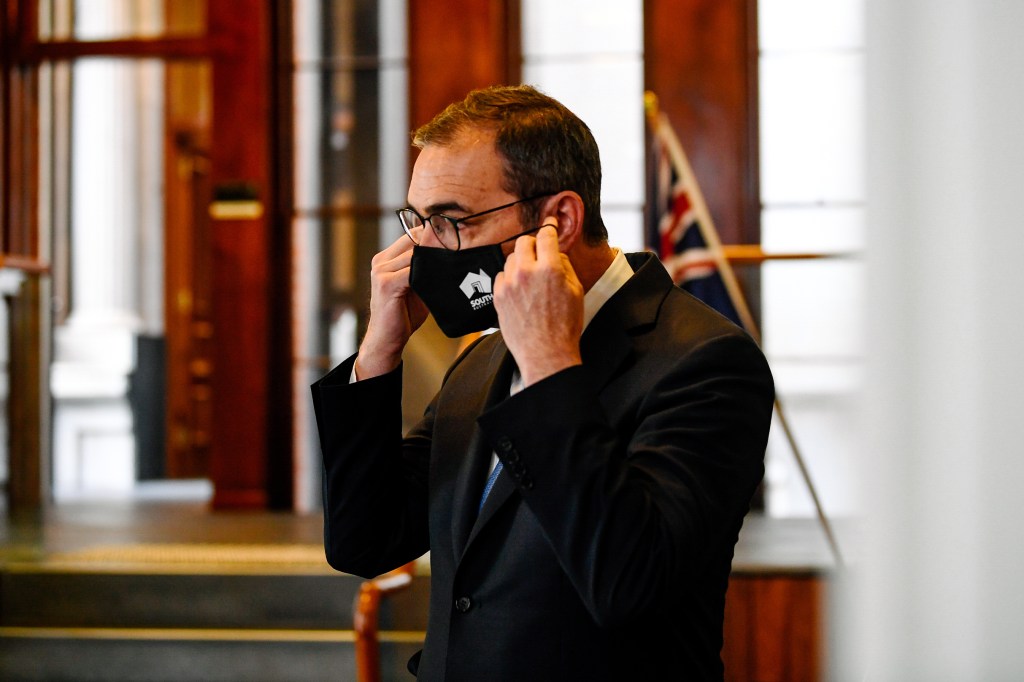 Premier Steven Marshall. Photo: Morgan Sette/AAP
