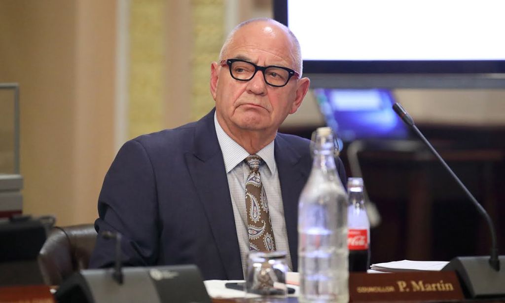 A law firm has found north ward councillor Phil Martin breached the city council's code of conduct. Photo: Tony Lewis/InDaily 