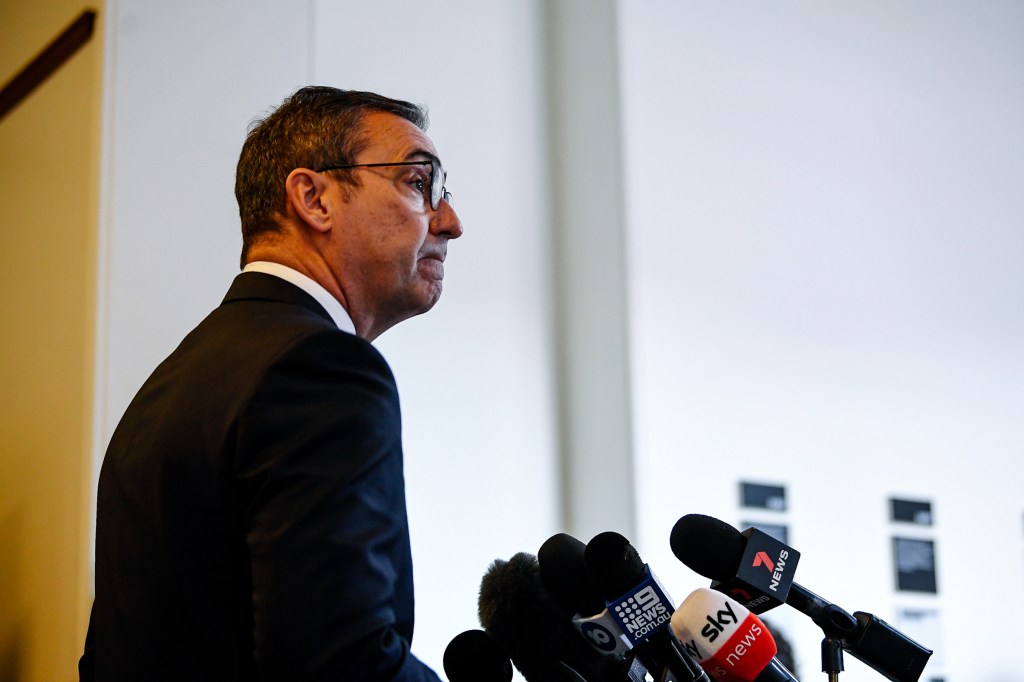 Premier Steven Marshall. Photo: Morgan Sette/AAP