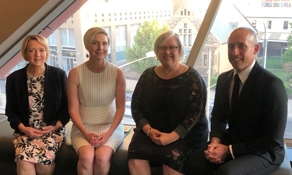 Blackbird IT helped Light Regional Council win a Local Government Information Technology South Australia Award (LGITSA), with winners June Austin, Lara Matters, Dr Karen White and David Briggs.