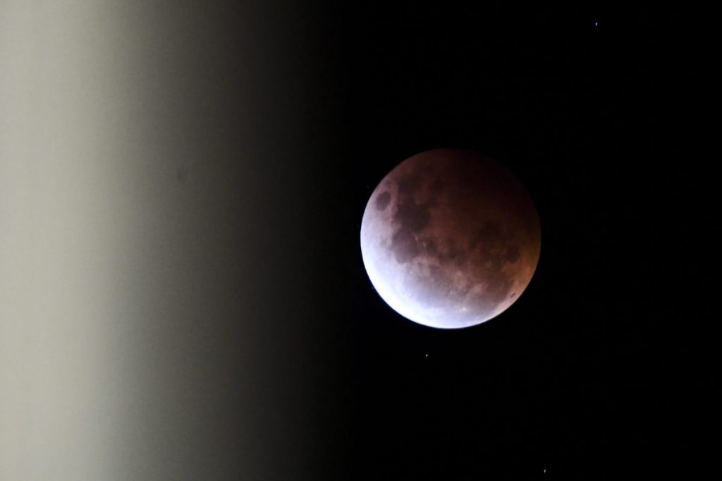 Thumbnail for Blood moon rises during partial eclipse tonight
