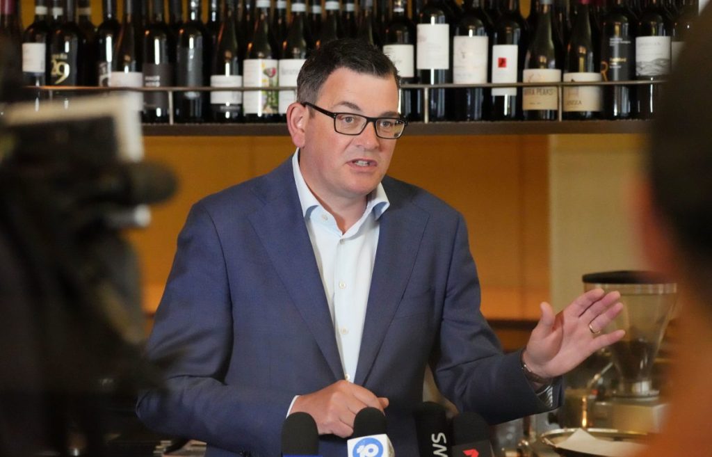 Victorian Premier Daniel Andrews. Photo: AAP Image/Scott Barbour.