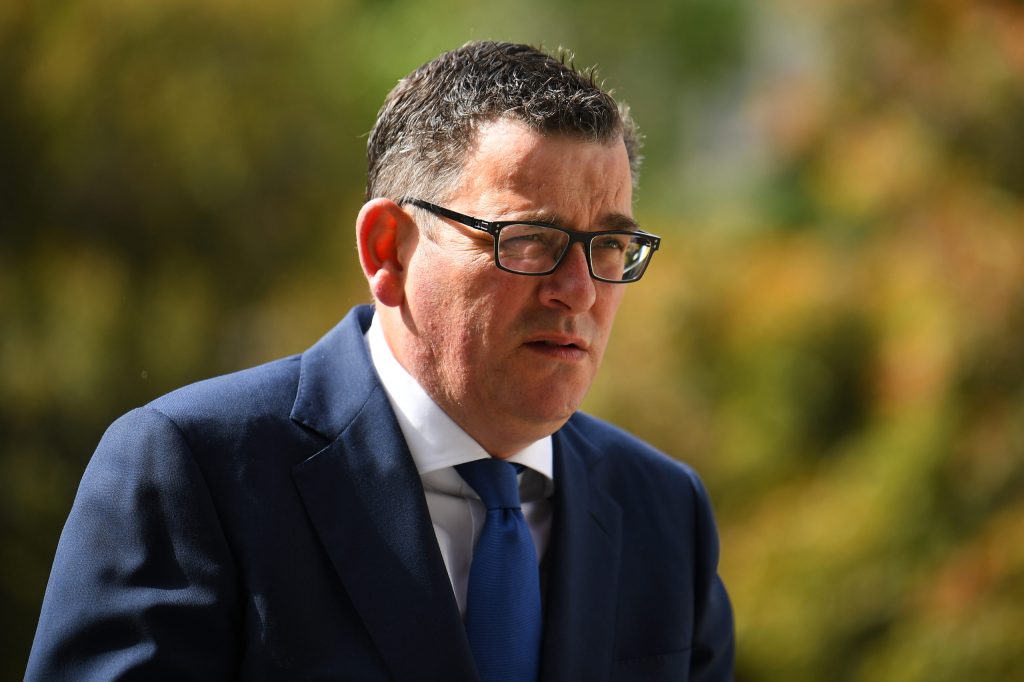 Victorian Premier Daniel Andrews. Photo: AAP/ James Ross