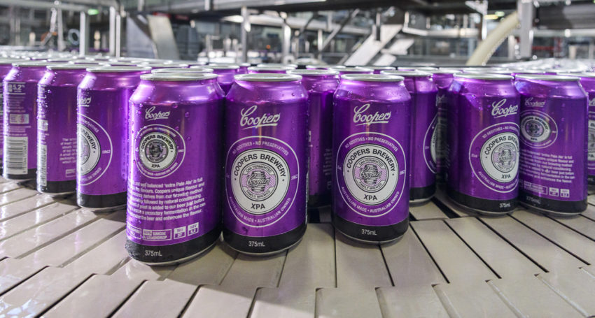 Increasing XPA sales has been a boost for Coopers. Photo supplied