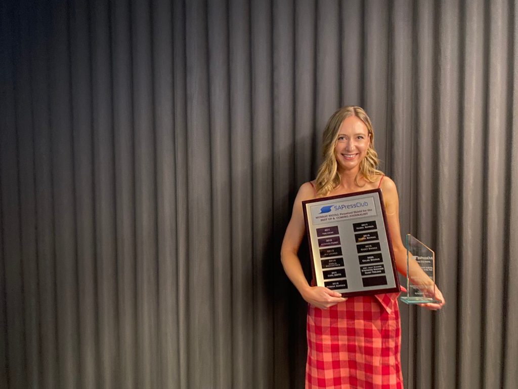 Thumbnail for InDaily’s Young Journalist of the Year rewarded again