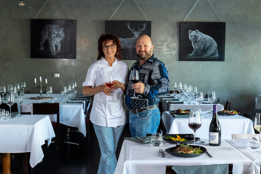 Siberia Restaurant's Elena and Serge Ambrose. Photo: John Krüger