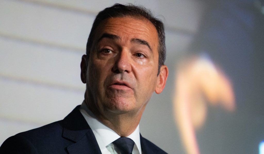 Steven Marshall has provided an update on the state's COVID case numbers. Photo: Morgan Sette / AAP