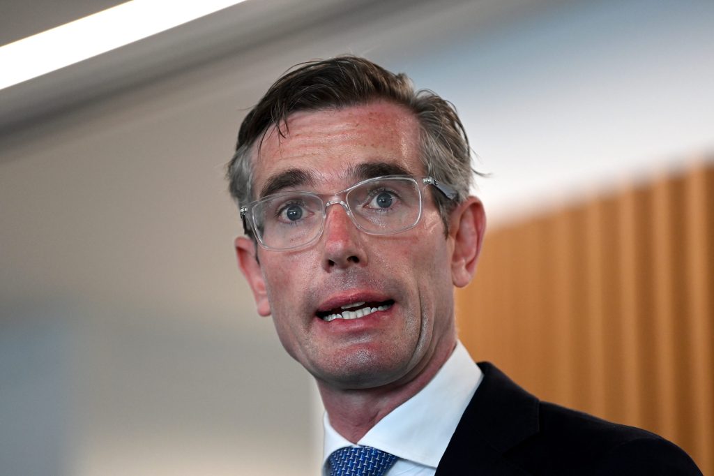 NSW Premier Dominic Perrottet. Photo: AAP/Bianca De Marchi