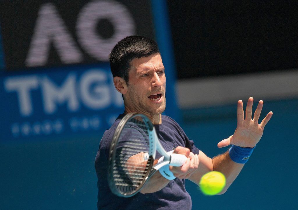 Thumbnail for Unvaxxed Novak out of US Open