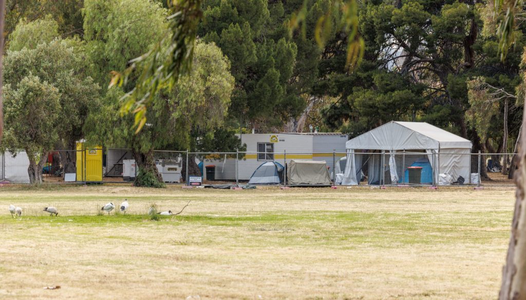 Thumbnail for Park lands isolation hub for COVID-positive Aboriginal visitors