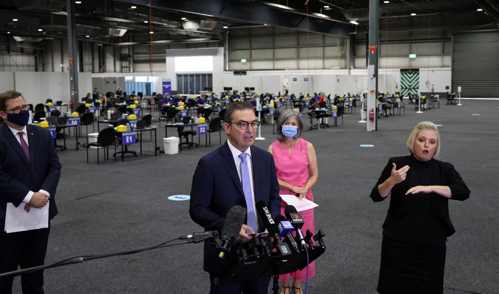 Steven Marshall, pictured last week. Photo: Tony Lewis / InDaily